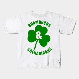 Shamrocks & Shenanigans Kids T-Shirt